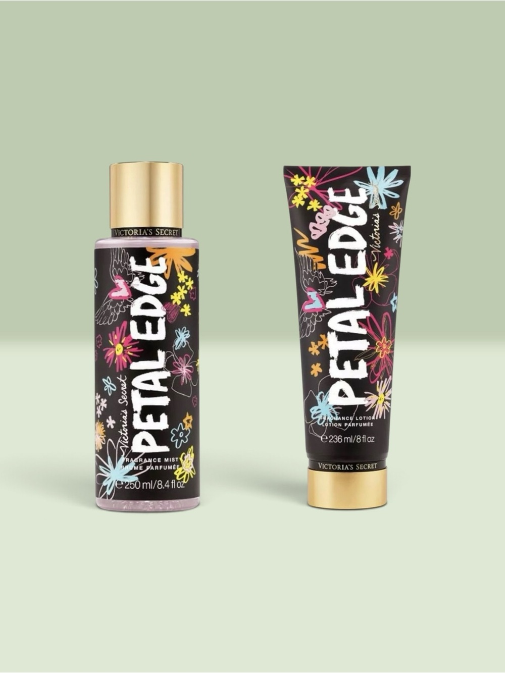 Victoria's Secret PETAL EDGE Fragrance Mist and Lotion